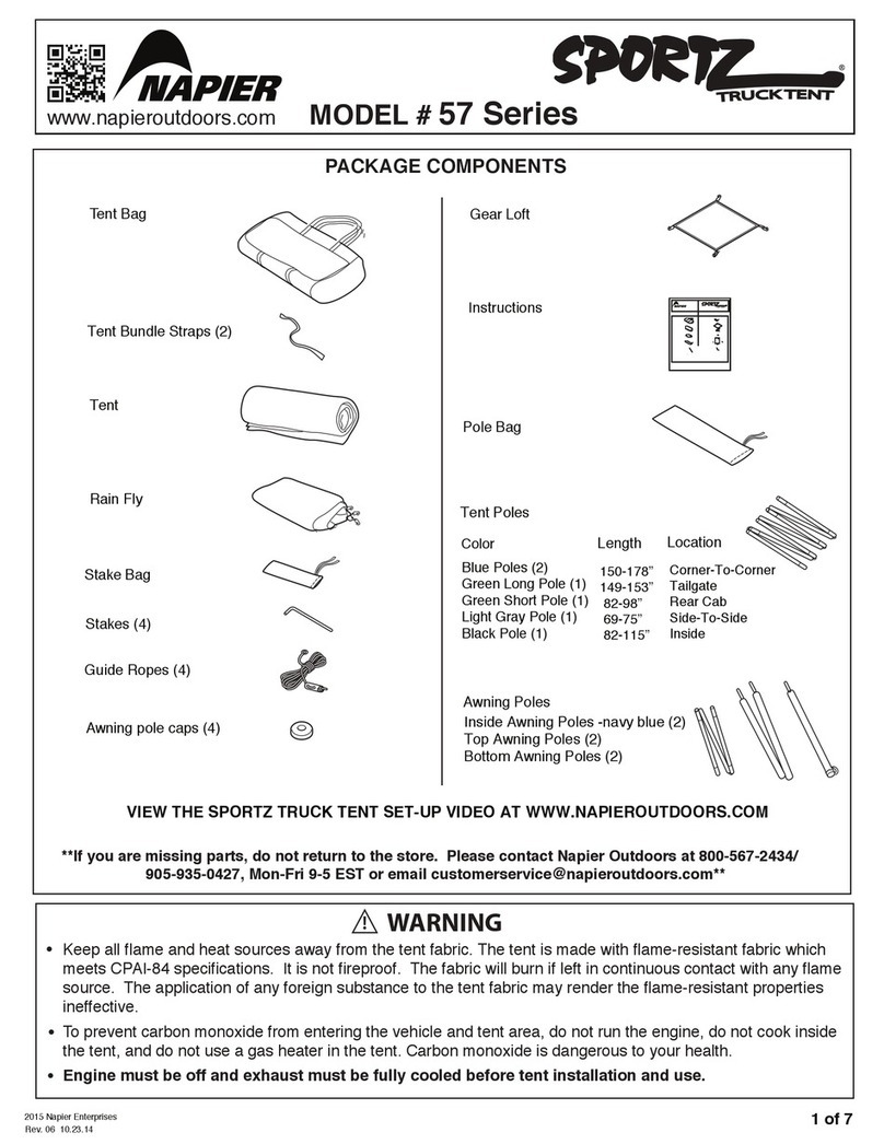 Napier SPORTZ 57 Series manual