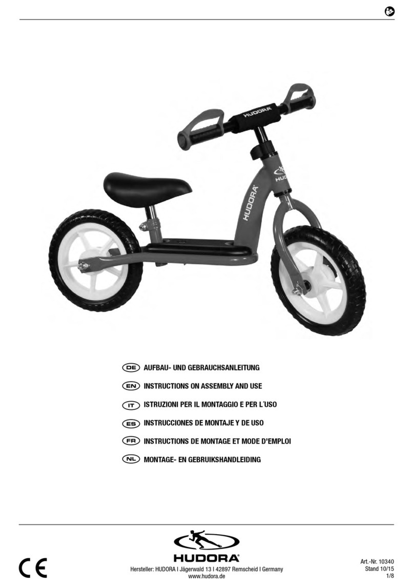 Hudora 10340 Mounting instructions