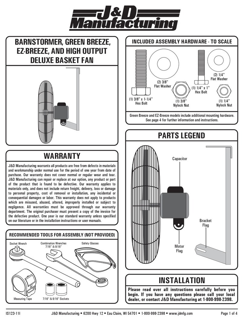 J&D MAnufacturing BARNSTORMER quick start guide
