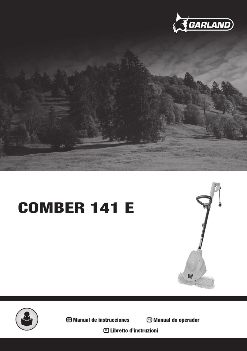 Garland COMBER 141 E manual