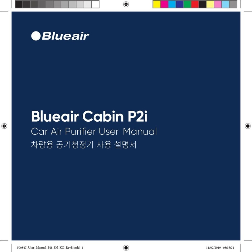 Blueair Cabin P2i User manual