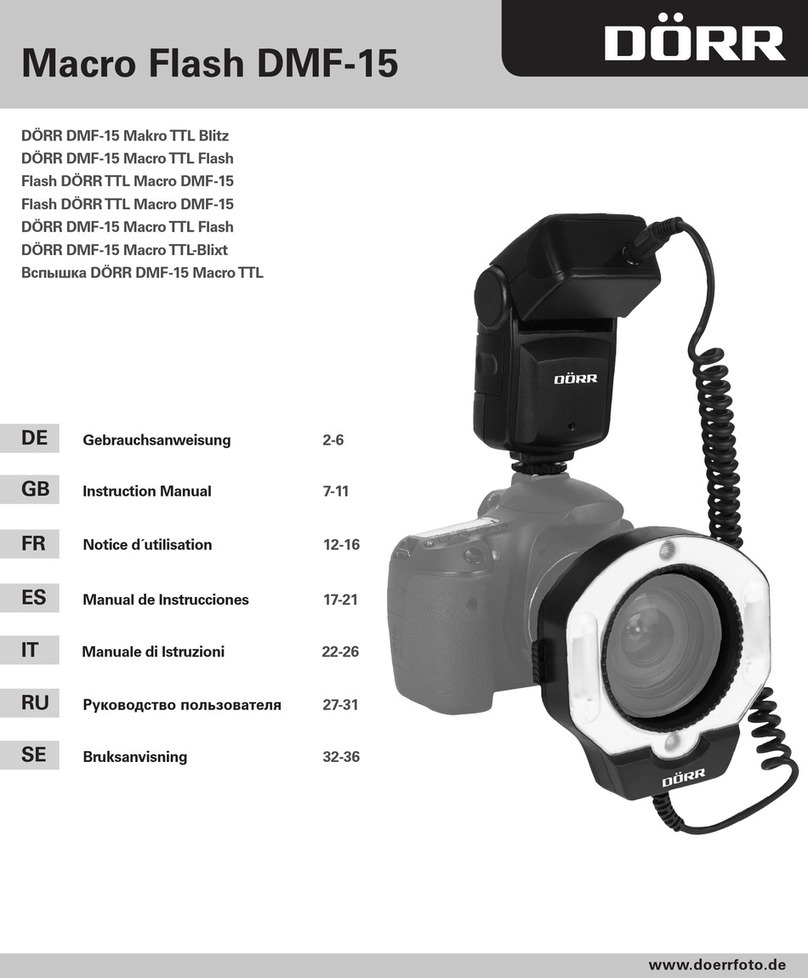 DÖRR Macro Flash DMF-15 instruction manual