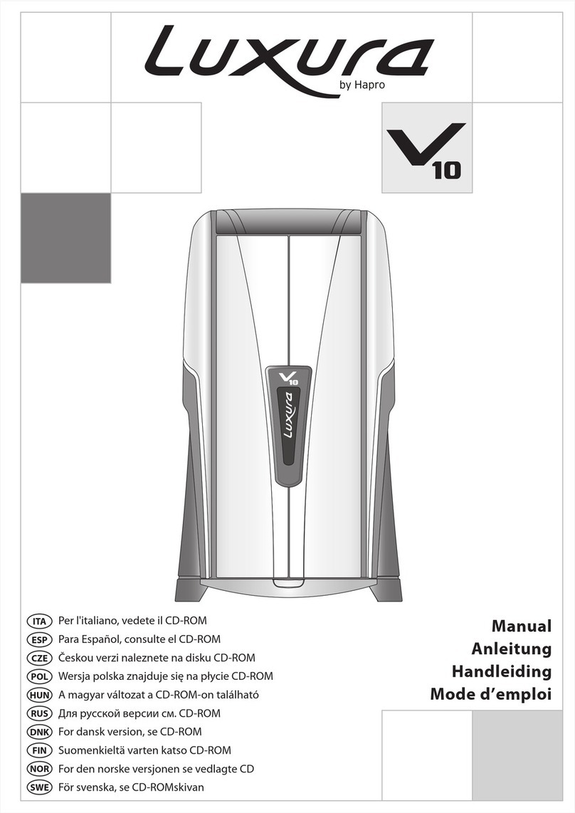HAPRO Luxura V10 manual