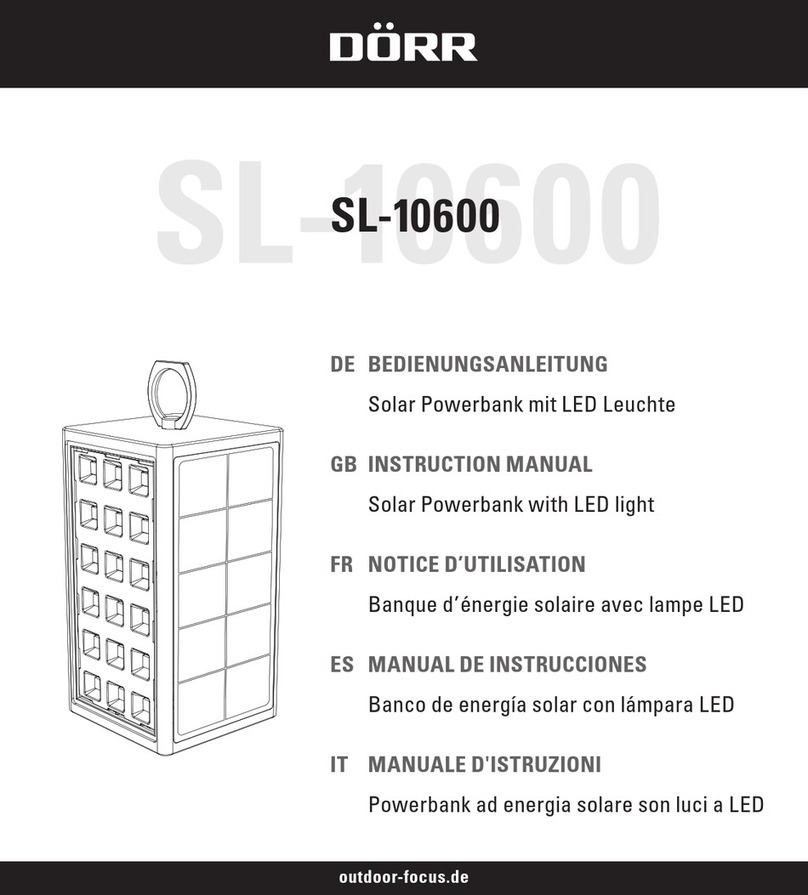 DÖRR SL-10600 instruction manual