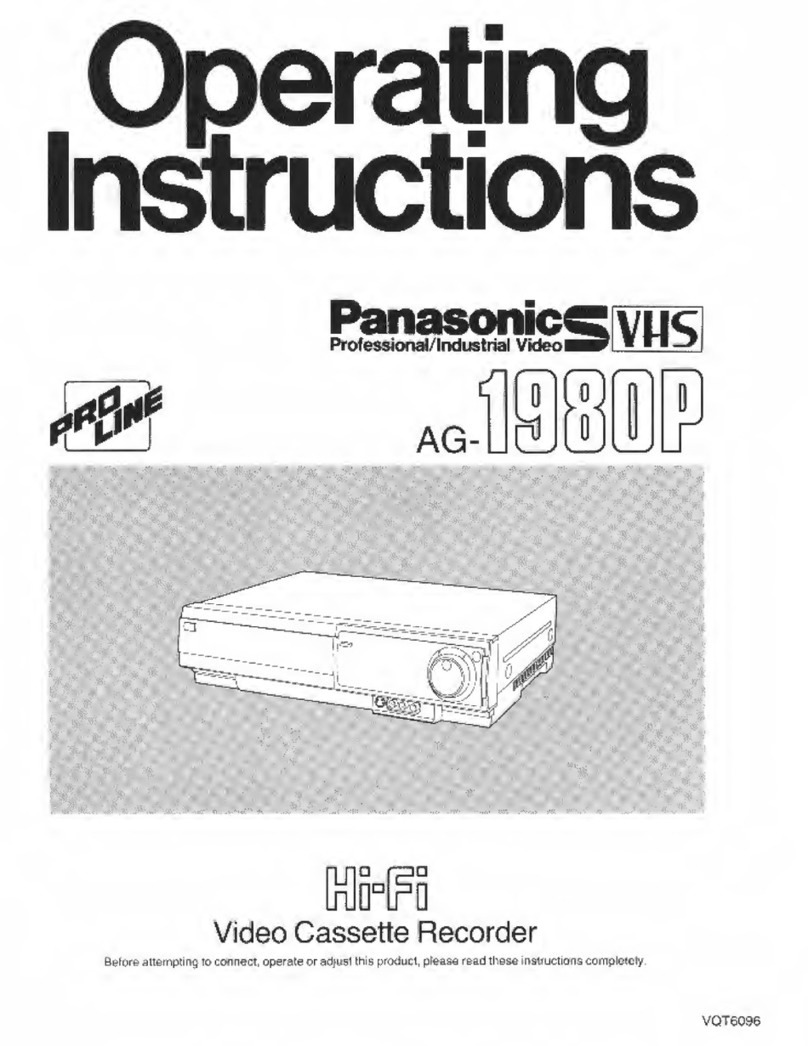 Panasonic ProLine AG-1980P User manual