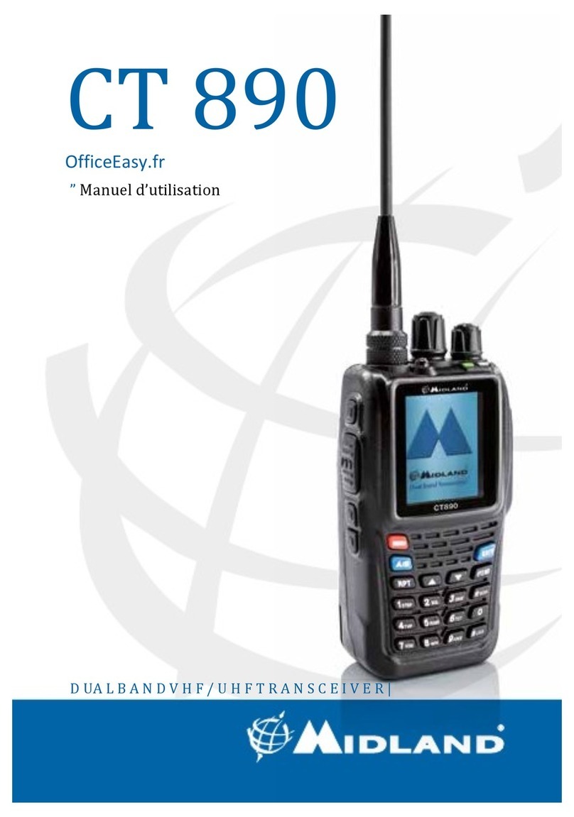 Midland CT 890 user manual