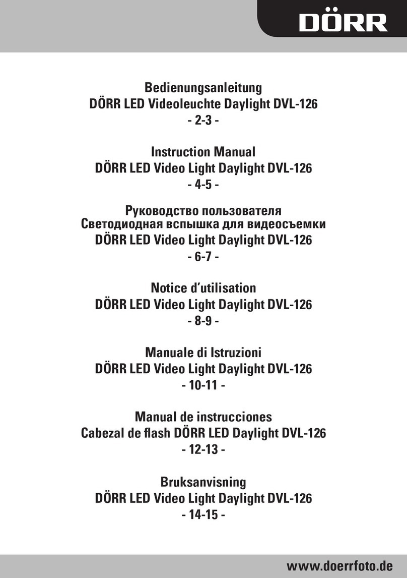DÖRR DVL-126 User manual