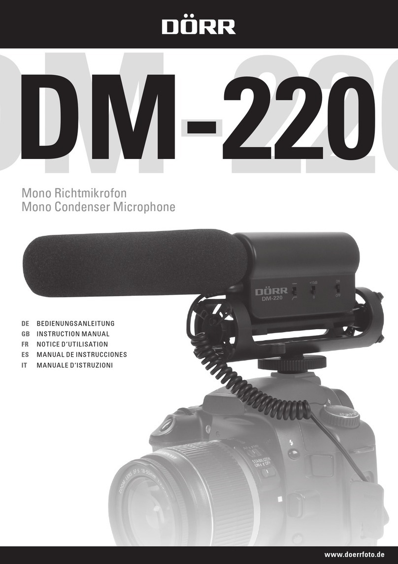 DÖRR DM220 instruction manual