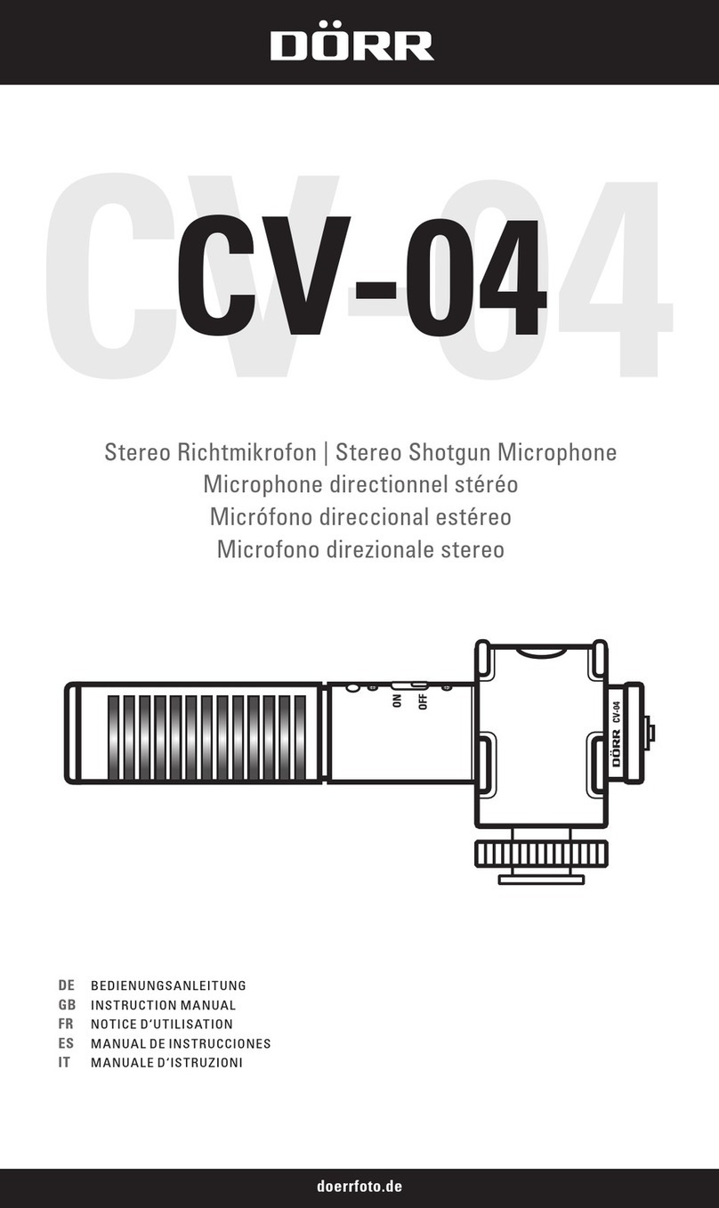 DÖRR CV-04 instruction manual