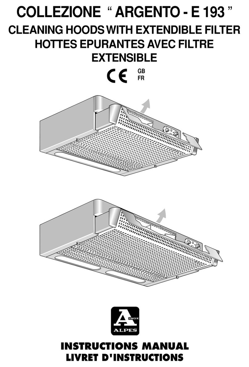 Alpes Inox ARGENTO E 193 User manual