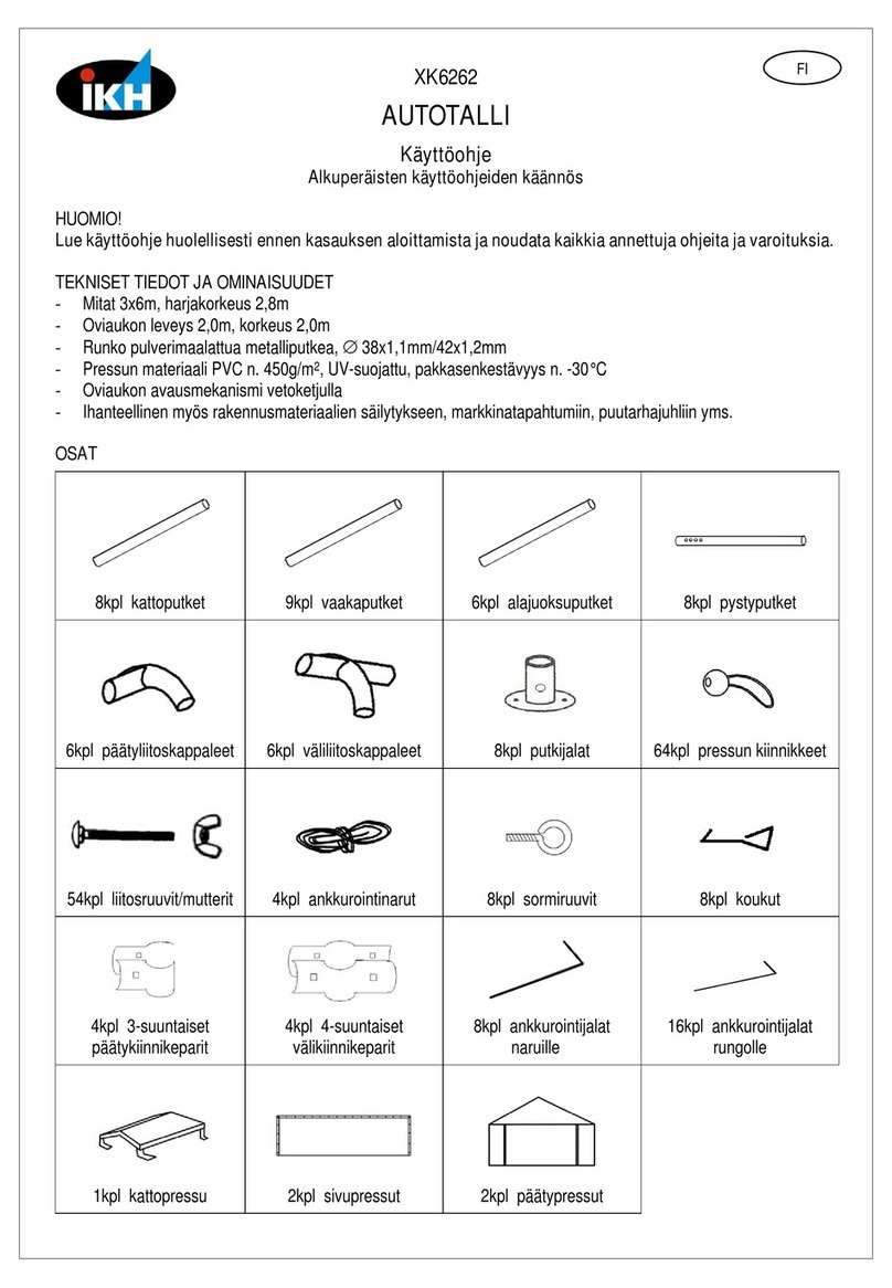 IKH XK6262 instruction manual