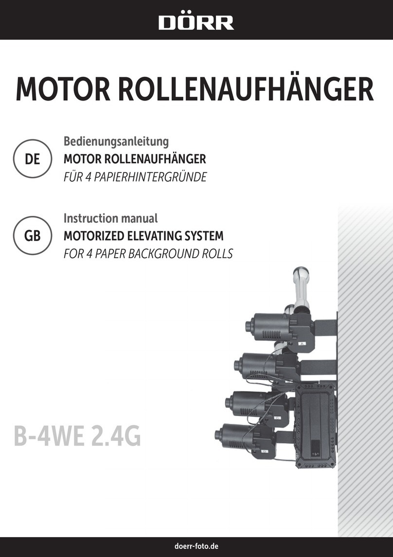 DÖRR B-4WE 2.4G instruction manual