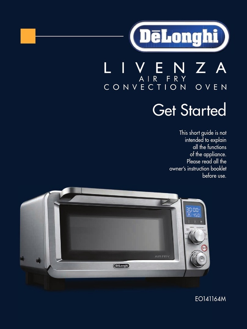 DeLonghi Livenza EO141164M Specification sheet DeLonghi Livenza EO141164M Specification sheet