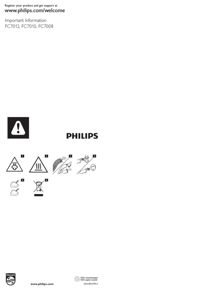 Philips FC7012 manual
