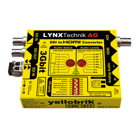 Yellobrik PDM 1383 quick reference