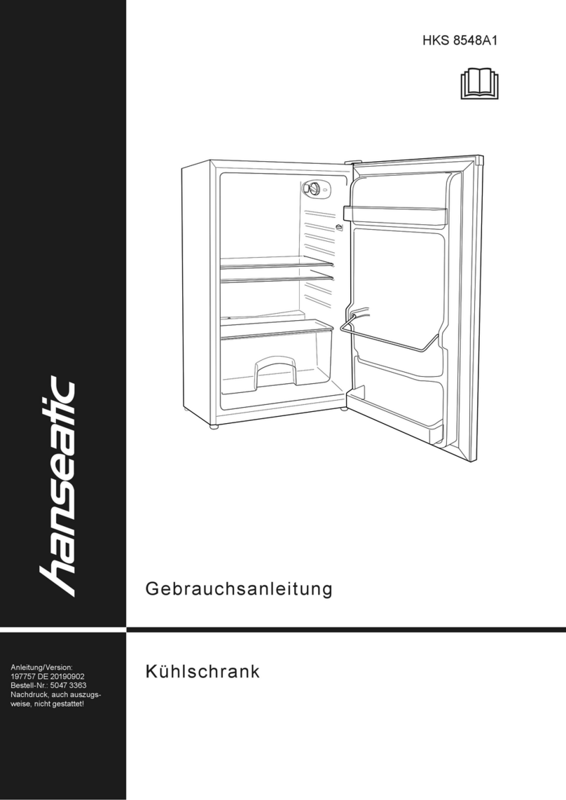 Hanseatic HKS 8548A1 User manual