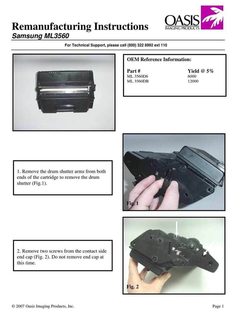Samsung ML-3560 Series Installation and maintenance instructions Samsung ML-3560 Series Installation and maintenance instructions