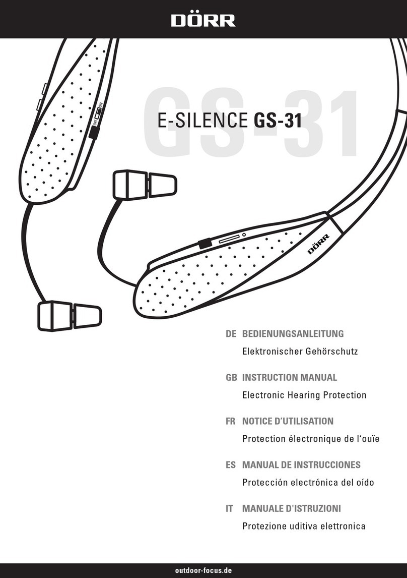 DÖRR E-SILENCE GS-31 instruction manual