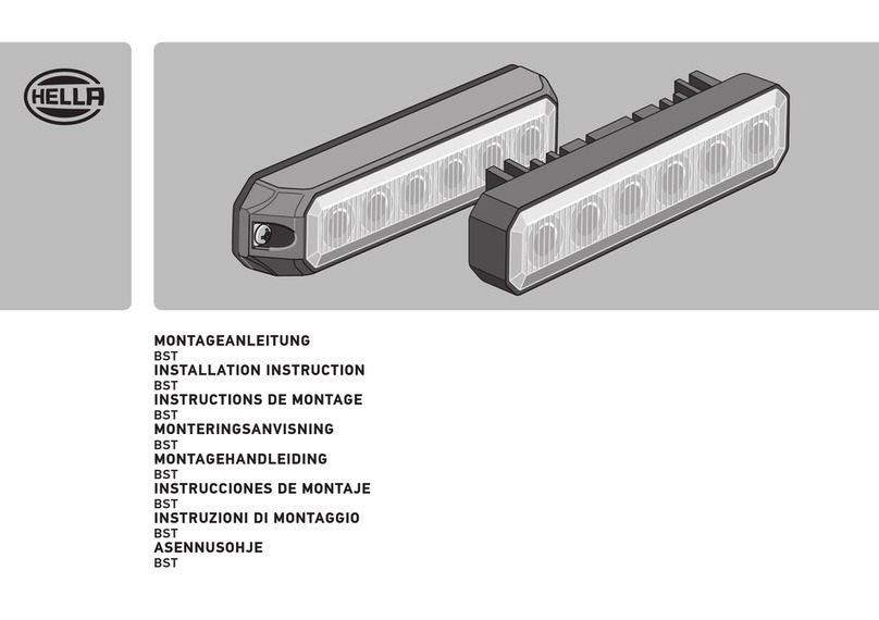 Hella BST Series User manual