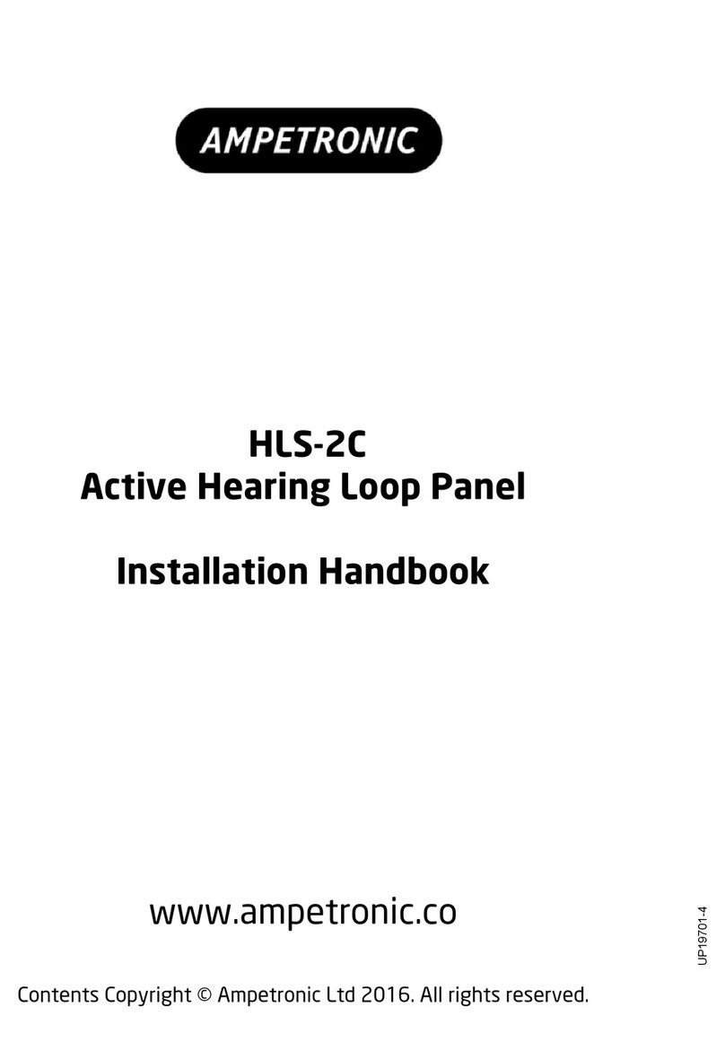 Ampetronic HLS-2C Installation handbook