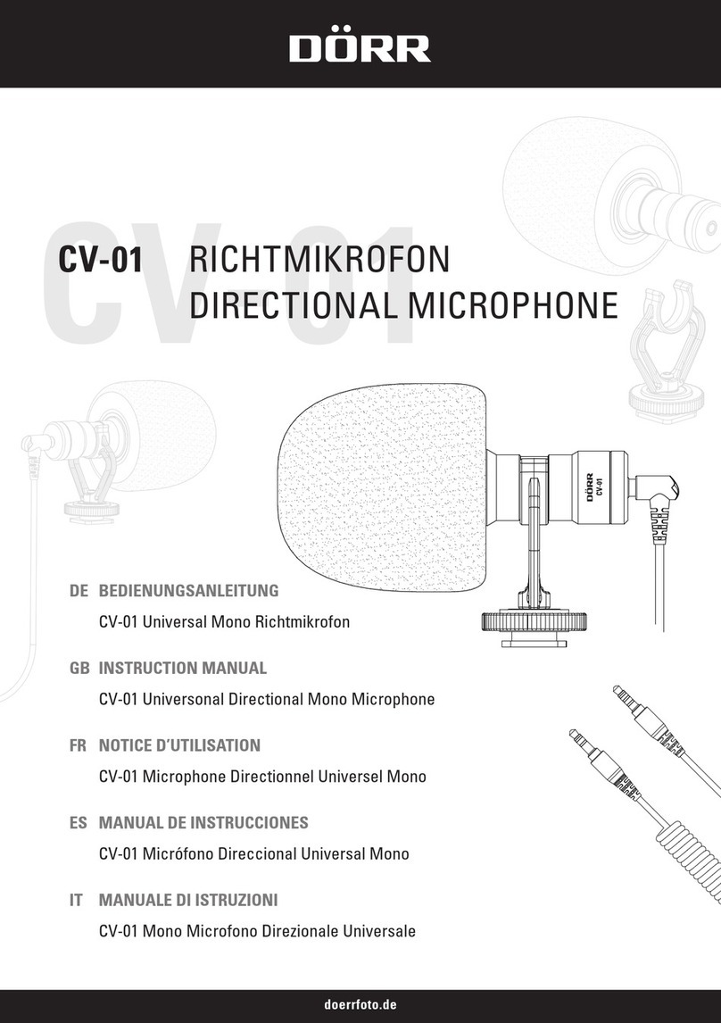 DÖRR CV-01 User manual