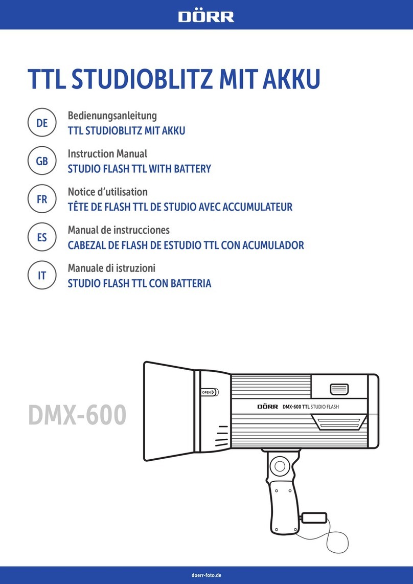 DÖRR DMX-600 User manual