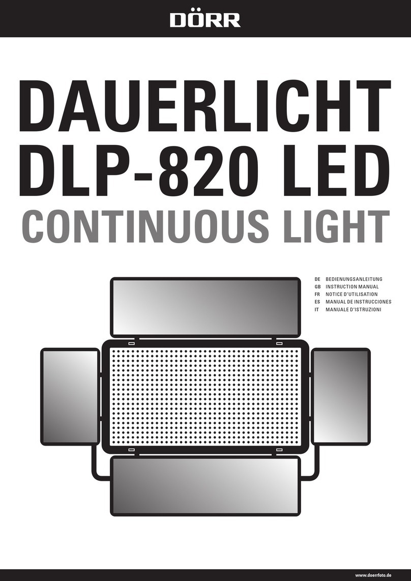 DÖRR DLP-820 LED User manual