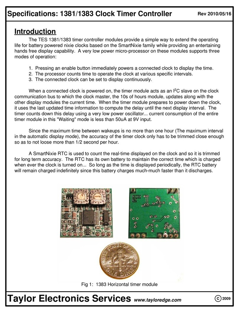 TES 1381 Specifications
