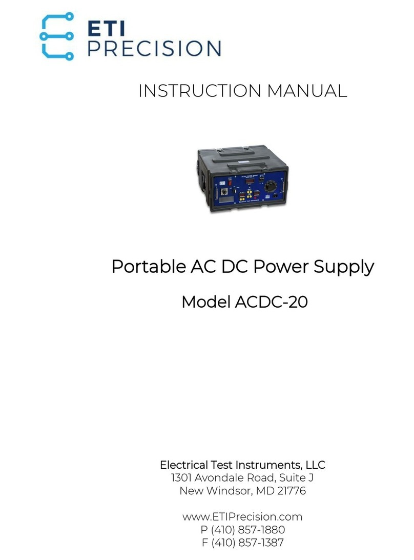 ETI ACDC-20 instruction manual