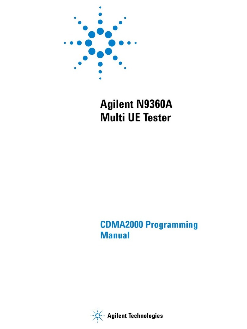 Agilent Technologies N9360A Owner's manual