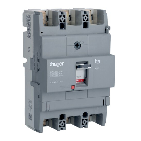 hager HHB Series User manual