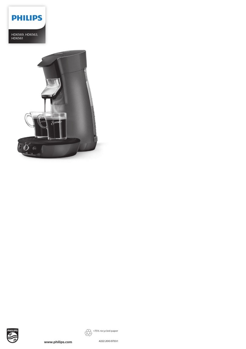 Philips Senseo HD6569 manual
