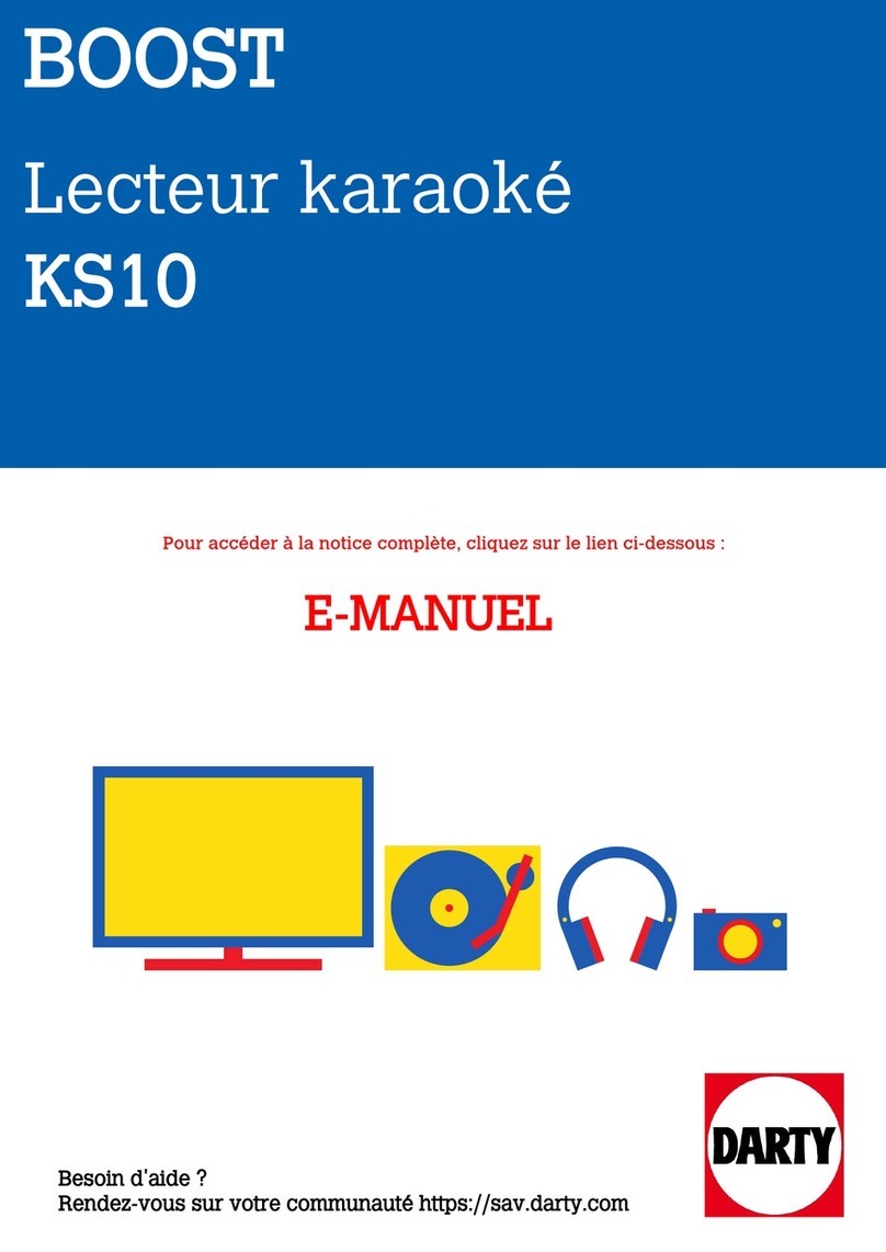 Boost KS10 User manual