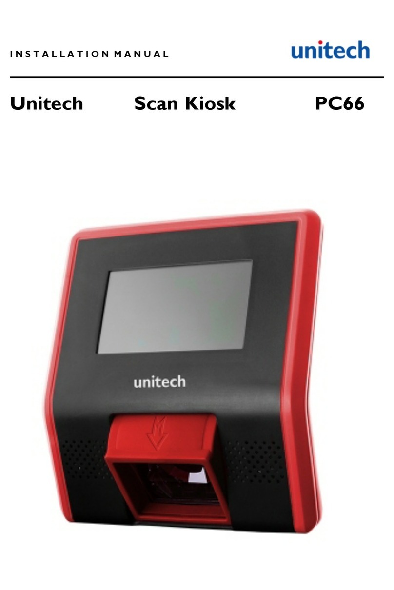 Unitech ScanKiosk PC66 User manual