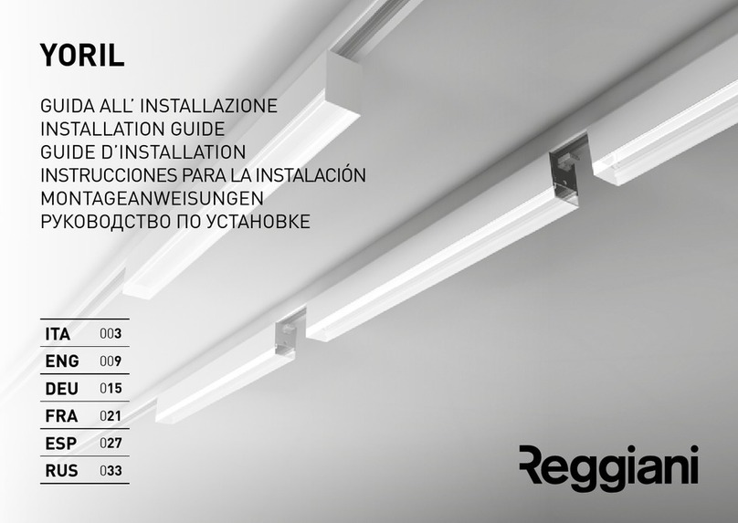 Reggiani YORIL installation guide