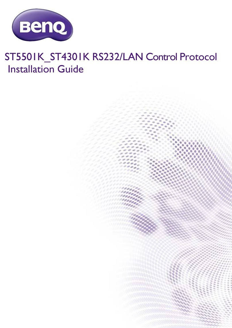 BenQ ST4301K User manual