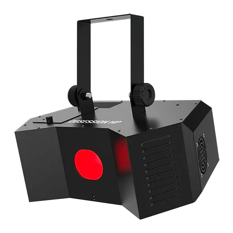 Chauvet DJ OBSESSION Quick reference guide
