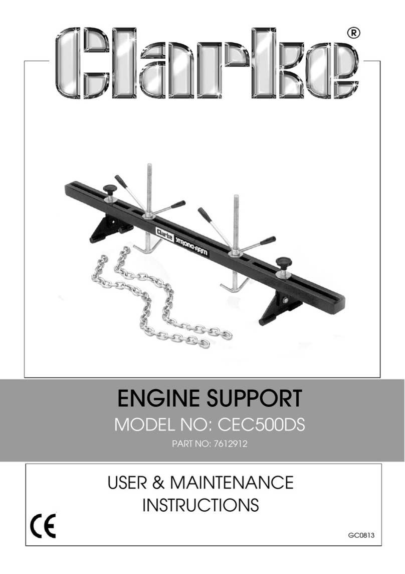Clarke CEC500DS Instruction Manual