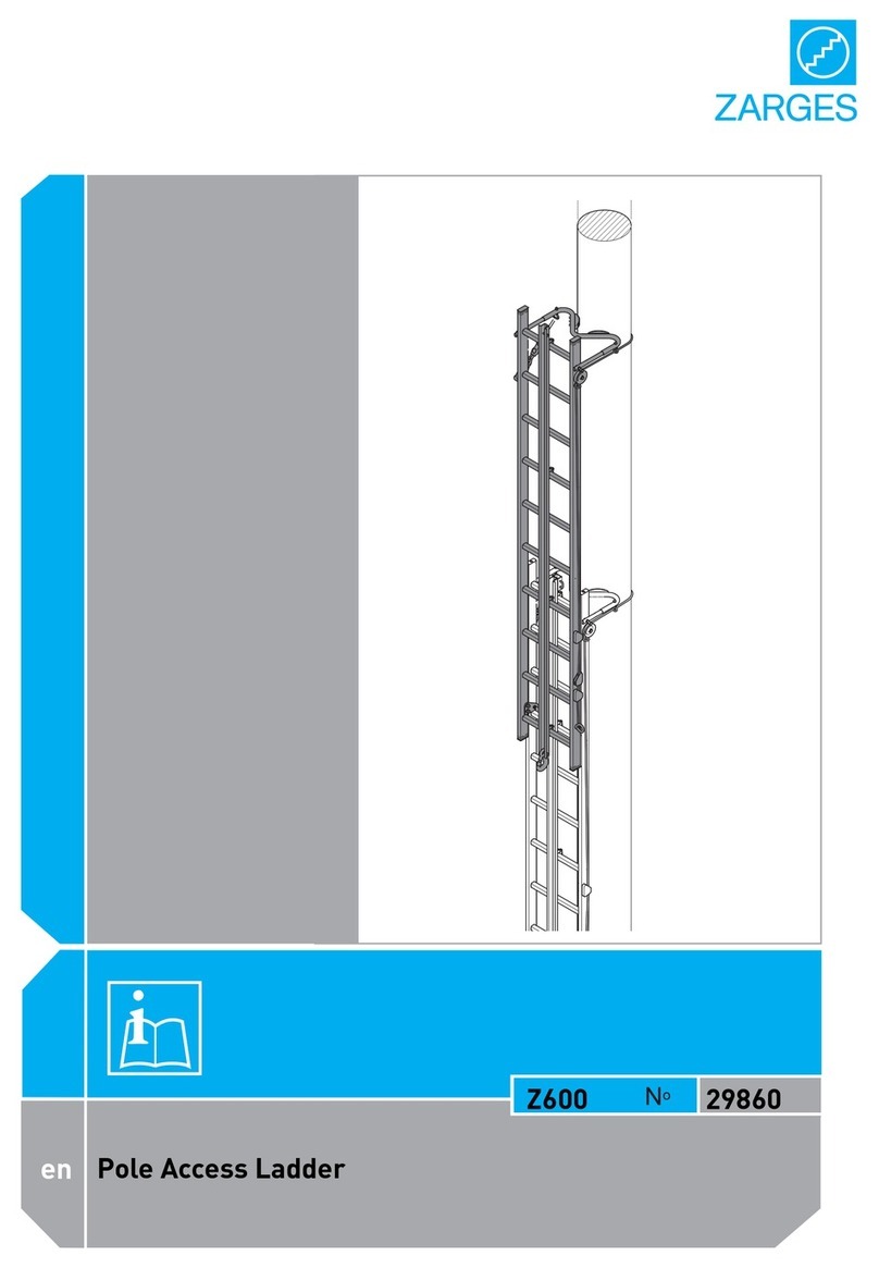 zarges Skymaste Industrial Z600 User manual