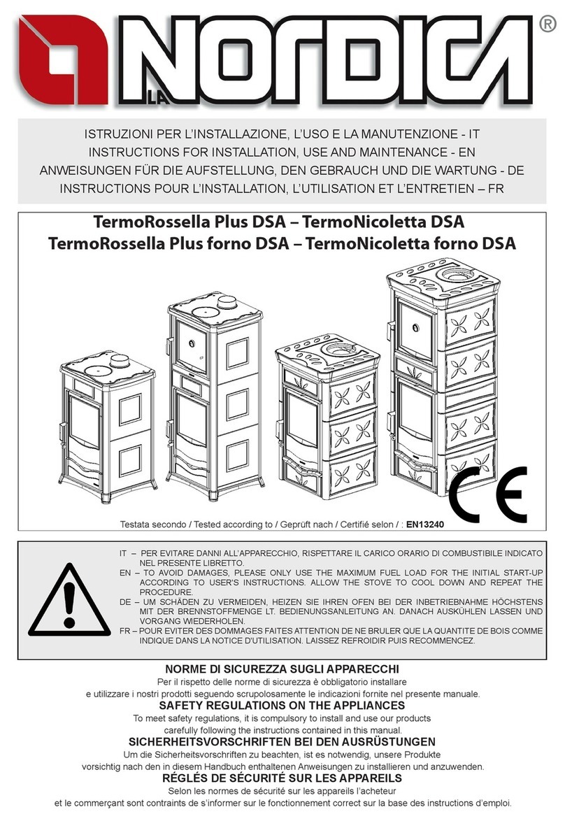 Nordica TermoRossella Plus DSA Parts list manual