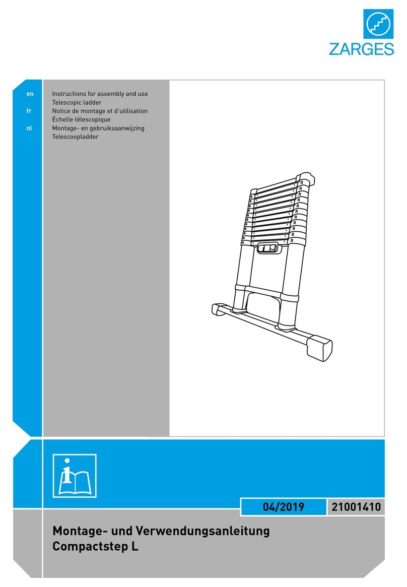 zarges Compactstep L Operator's manual