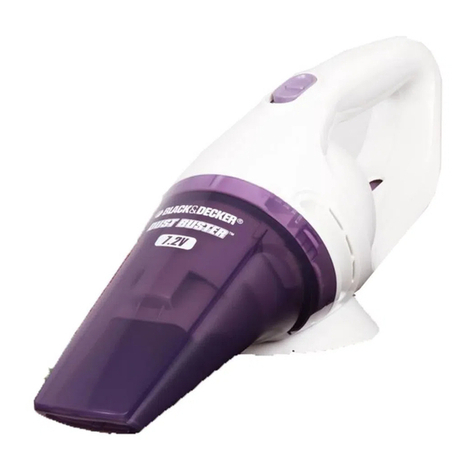 Black & Decker CHV7202SPT-AR User manual