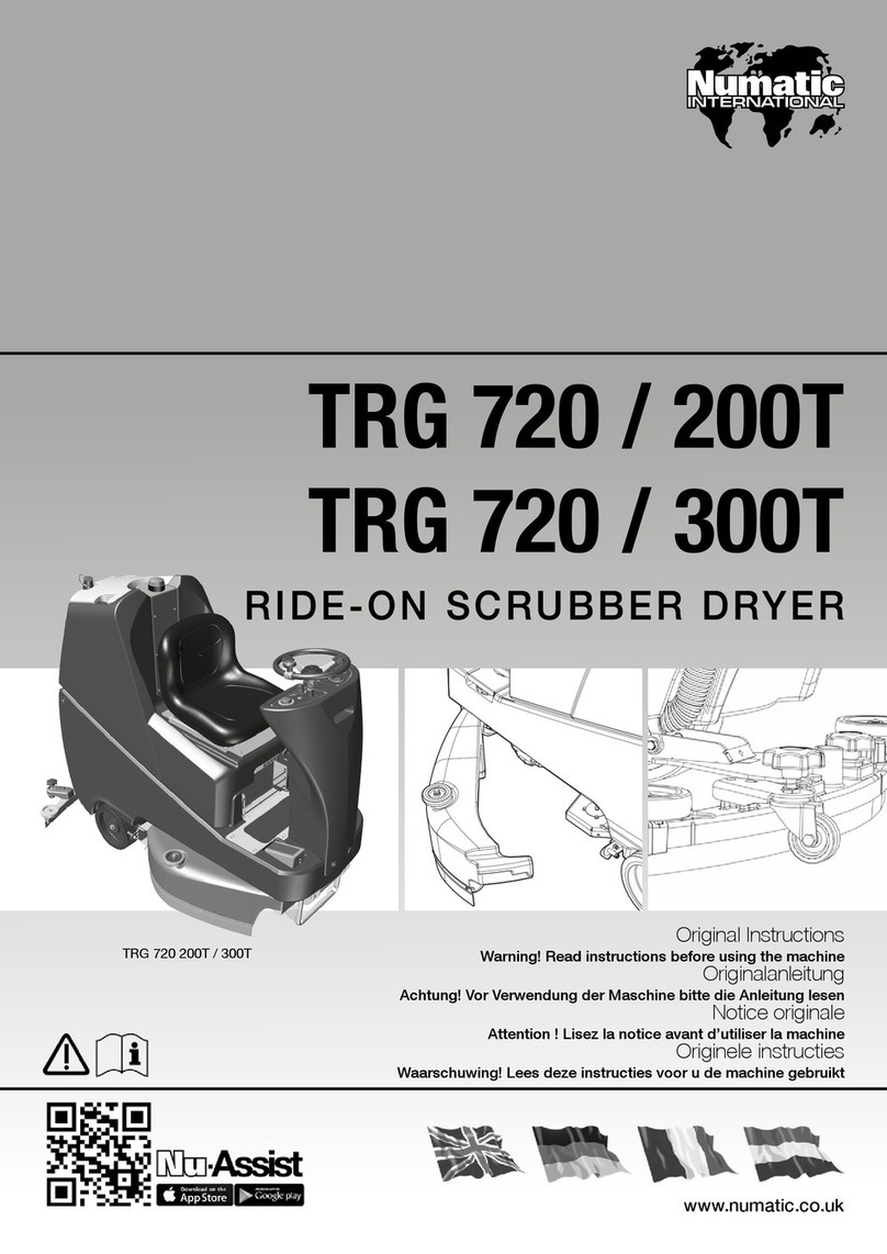 Numatic TRG 720/200T Original instructions
