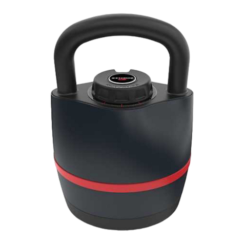Bowflex SelectTech 840 Kettlebell User manual