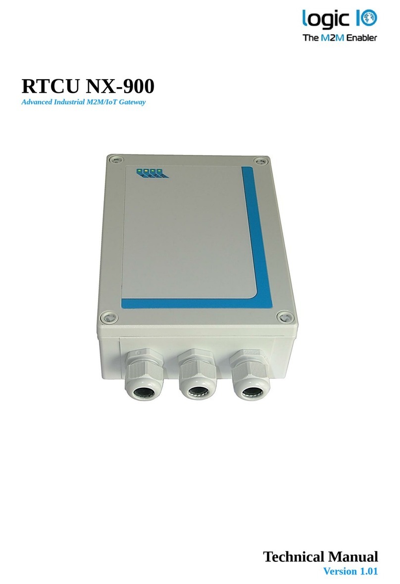 Logic IO RTCU NX-900 User manual