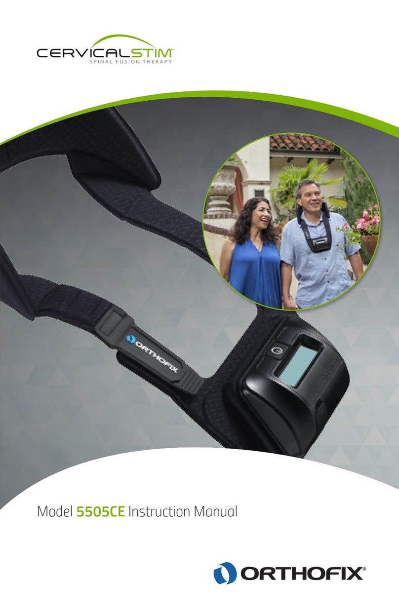 Orthofix CERVICAL STIM 5505CE User manual