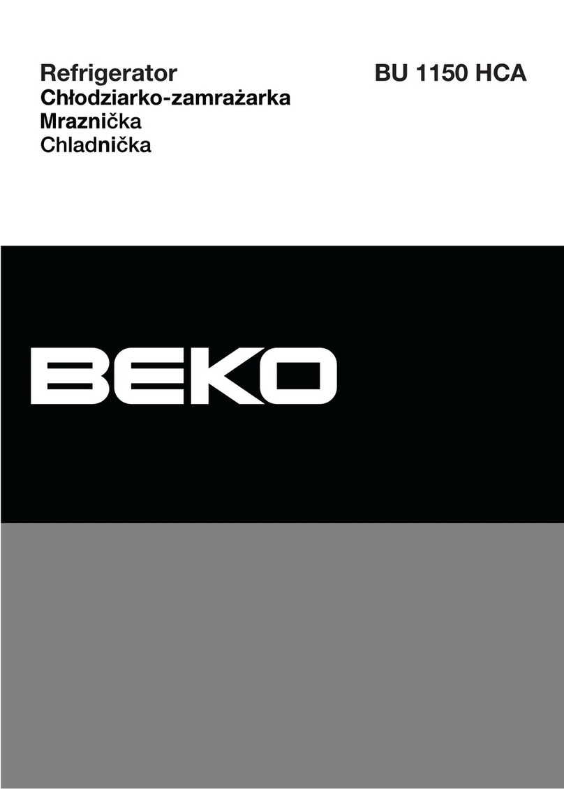 Beko BU 1150 HCA instruction manual
