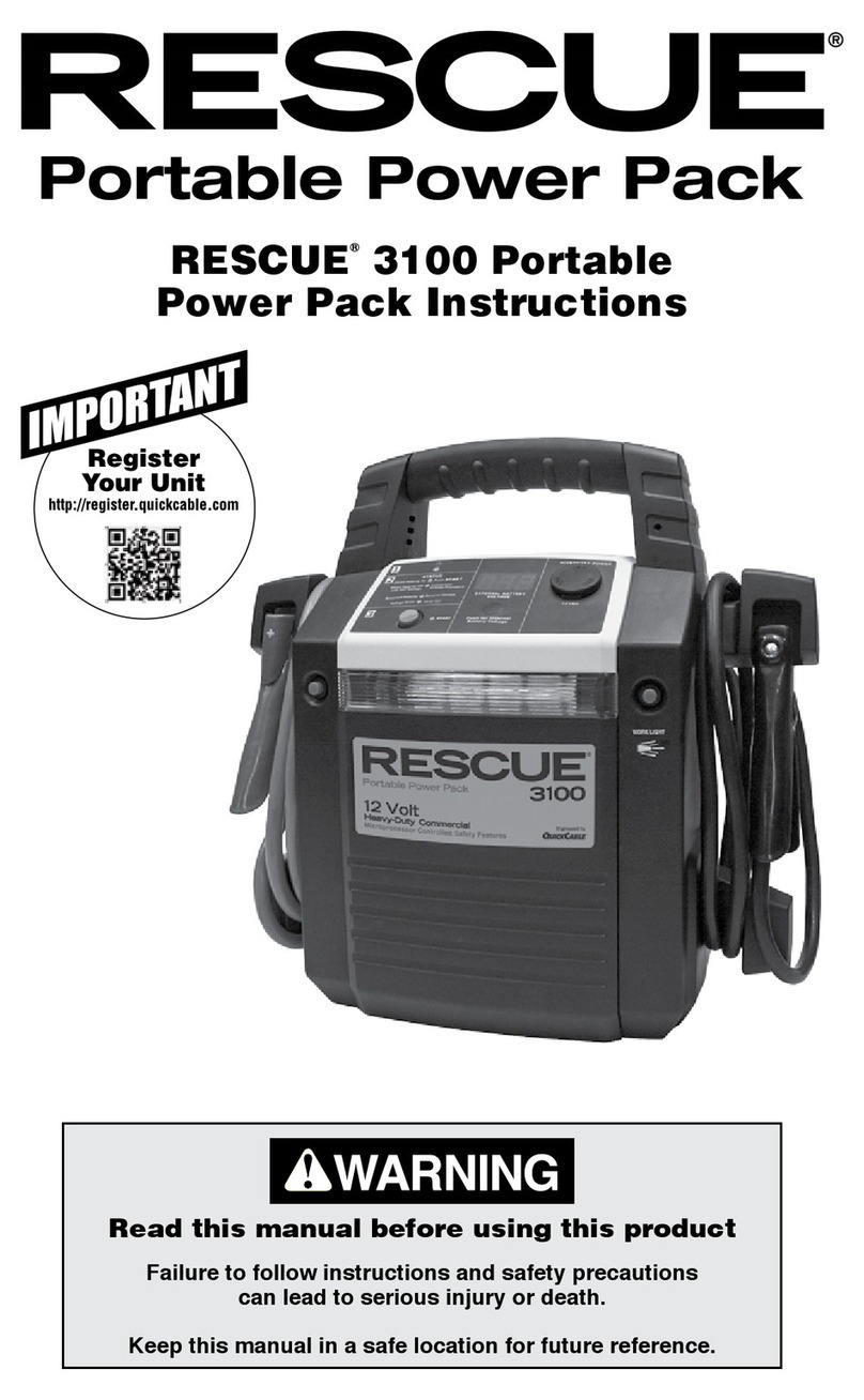 QuickCable RESCUE 3100 instructions
