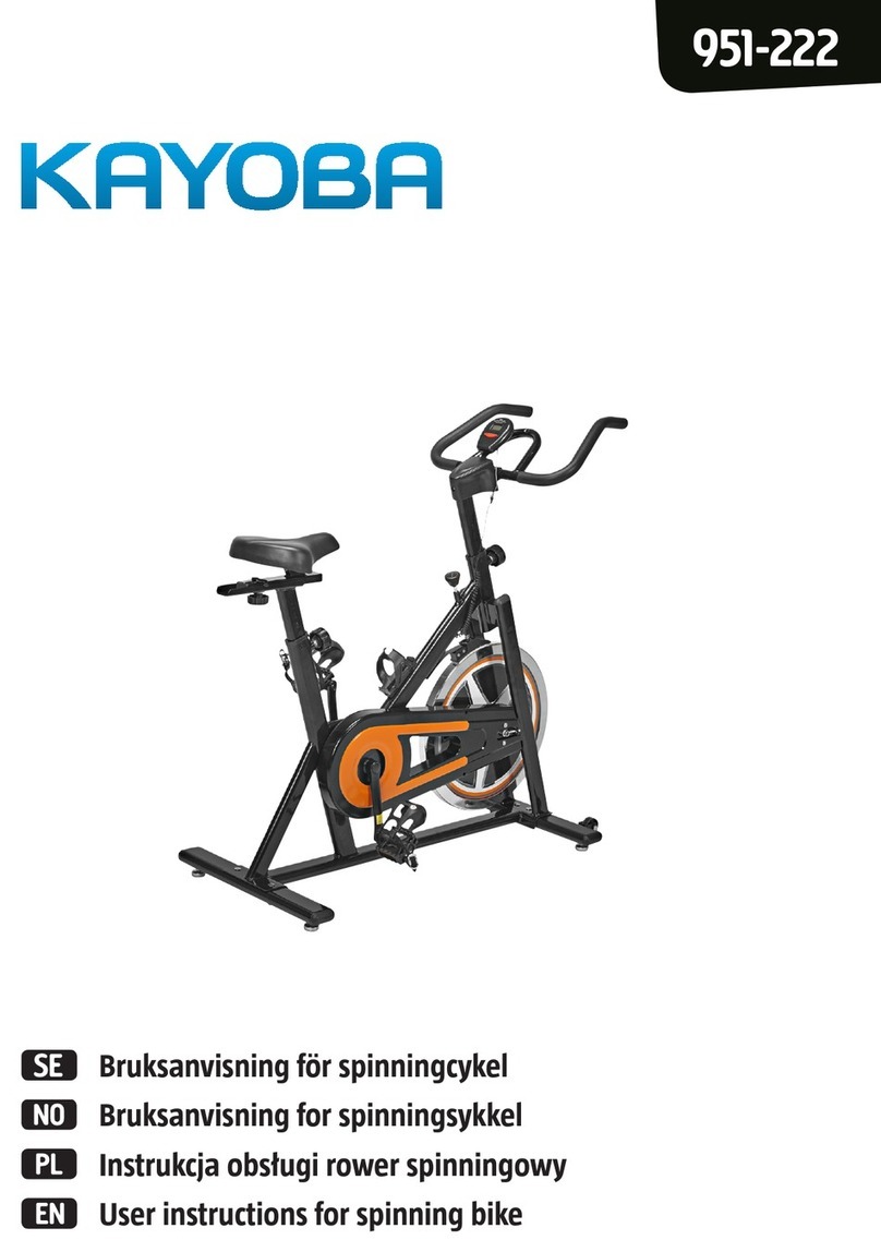 Kayoba 951-222 User instructions