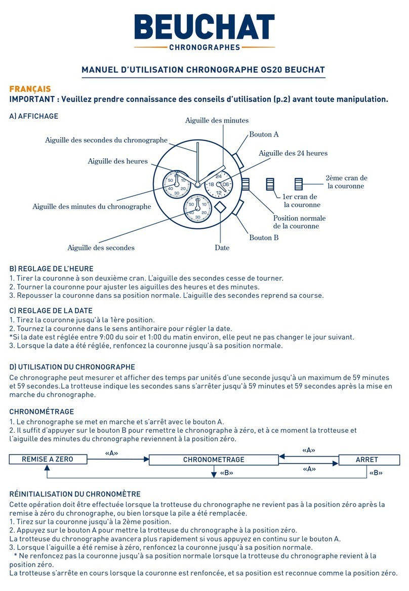 Beuchat OS20 instruction manual